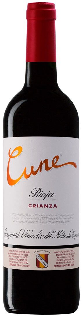 Вино Cune Crianza 2016 г. 0.75 л