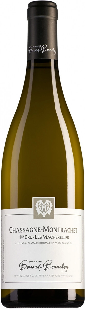 Вино Domaine Bouard-Bonnefoy Chassagne-Montrachet 1er Cru Les Macherelles 2022 г. 0.75 л