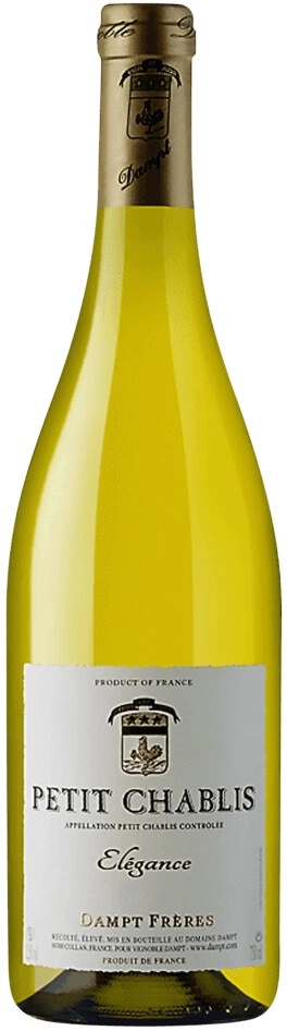 Вино Dampt Freres Elegance Petit Chablis 0.75 л