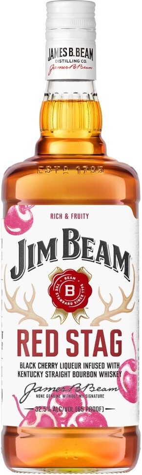 Виски Jim Beam Red Stag Black Cherry 1 л