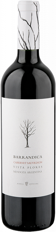 Вино Antucura Barrandica Cabernet Sauvignon Organic 2016 г. 0.75 л