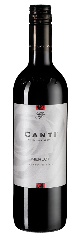 Вино Canti Merlot Demi Sec 2020 г. 0.75 л