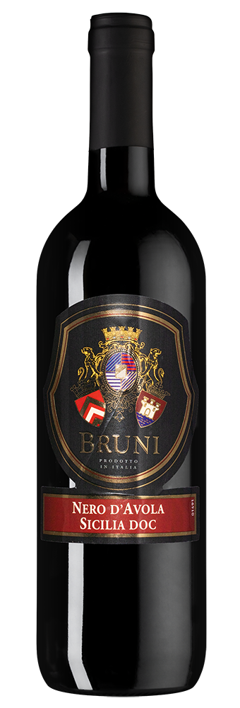 Вино Bruni Nero d'Avola 2019 г. 0.75 л