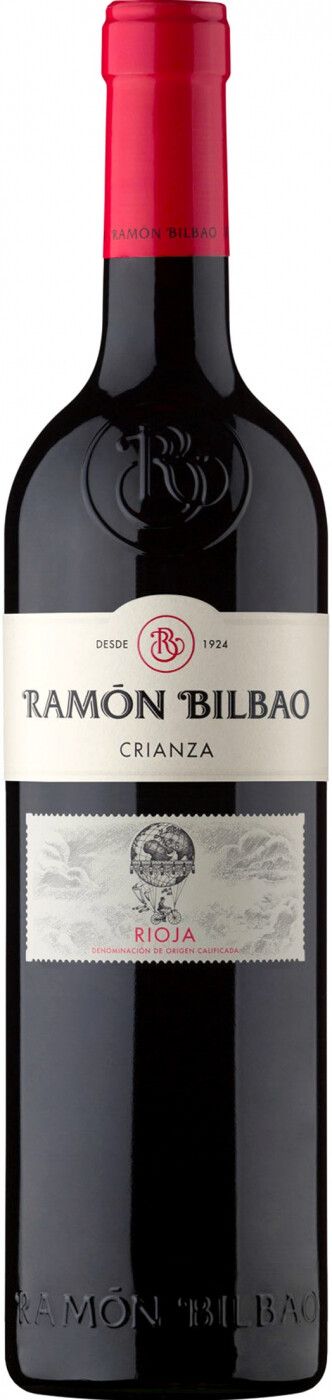 Вино Bodegas Ramon Bilbao Crianza 2018 г. 0.75 л