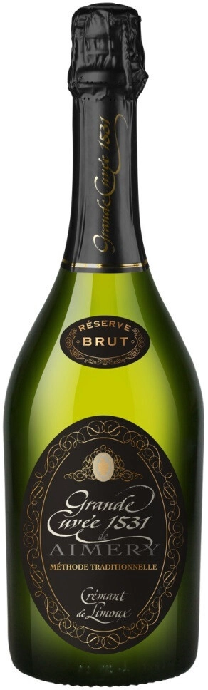 Игристое вино Grande Cuvee 1531 Cremant de Limoux Brut Reserve Aimery Sieur d'Arque 0.75 л