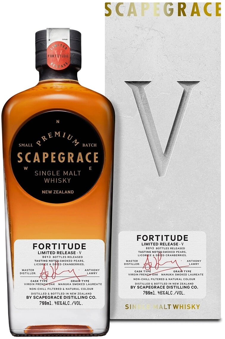 Виски Scapegrace Fortitude 3 Years Old 0.7 л в подарочной упаковке