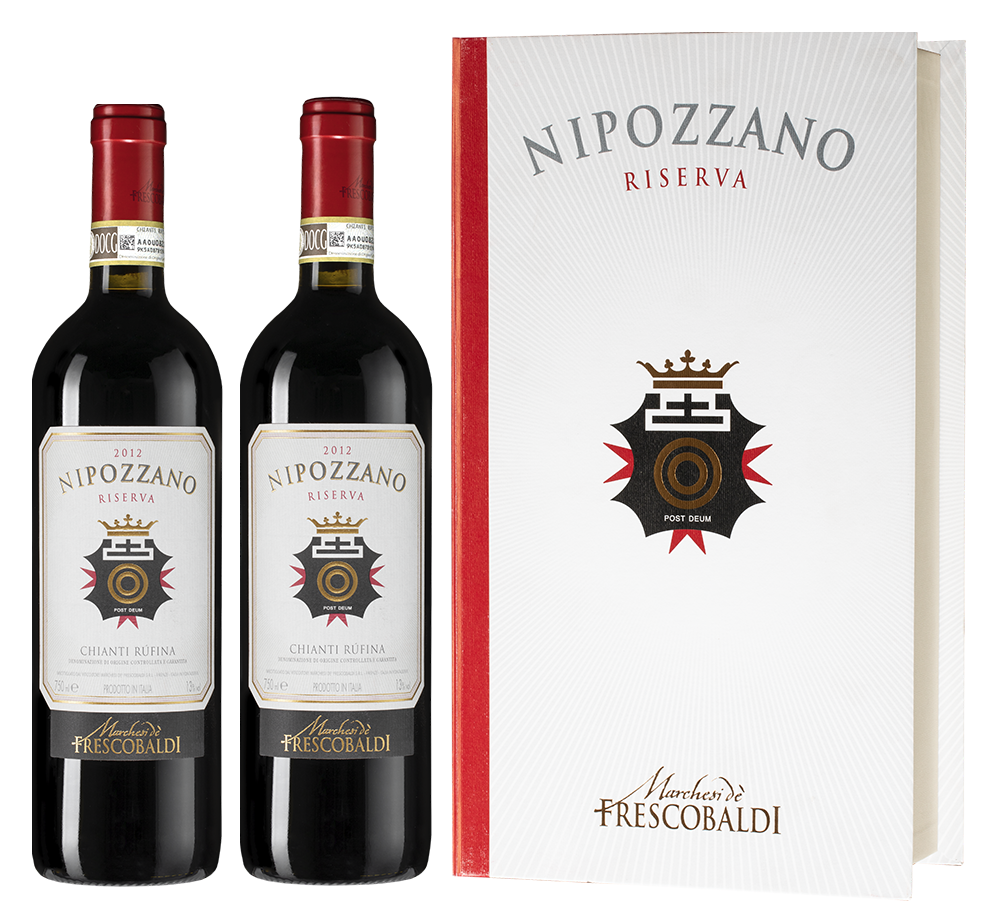 Вино Nipozzano Chianti Rufina Riserva 0.75 л 2 шт.