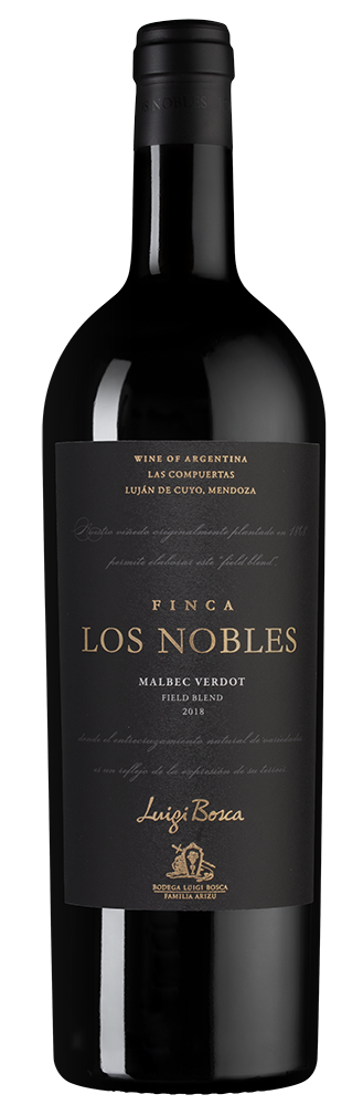 Вино Malbec Verdot Finca Los Nobles 2018 г. 0.75 л