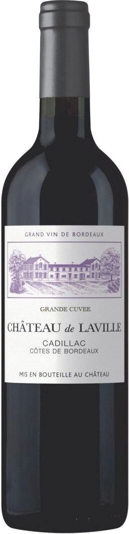 Вино Chateau de Laville Cadillac Cotes de Bordeaux 0.75 л