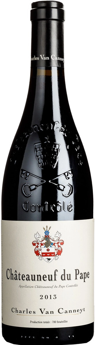 Вино Charles Van Canneyt Chateauneuf-du-Pape 2013 г. 0.75 л