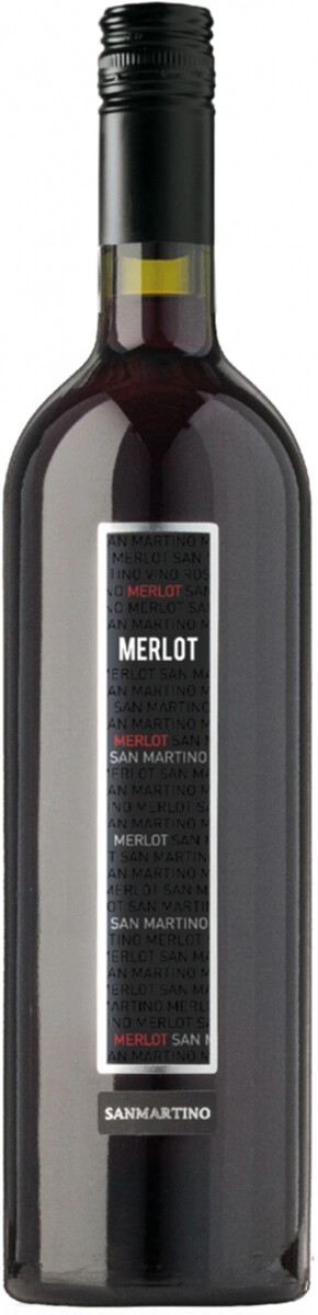 Вино San Martino Merlot 0.75 л