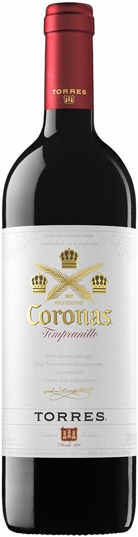 Вино Красное Сухое "Торрес Коронас" 0,75 л 2017 г. (WS)
