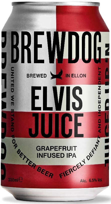 Пиво BrewDog Elvis Juice Can 0.33 л