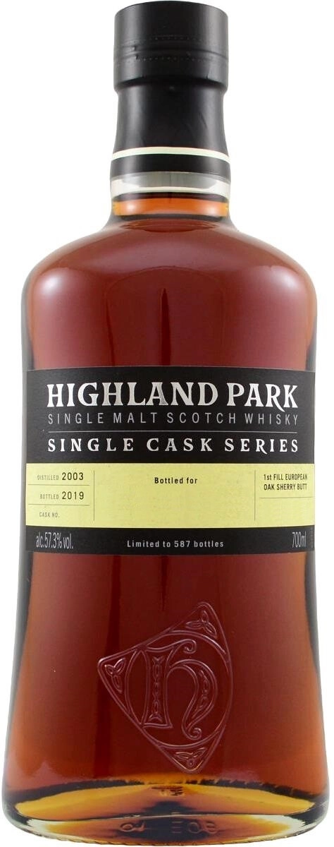 Виски Highland Park Single Cask 13 Years Old 0.7 л в подарочной упаковке