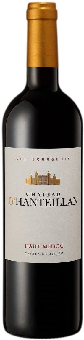 Вино Chateau d'Hanteillan Haut-Medoc AOC Cru Bourgeois 0.75 л
