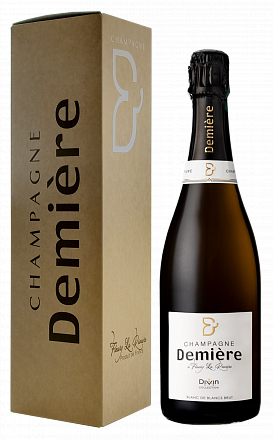 Белое Брют Шампанское Demiere Divin Blanc de Blanc Brut 0.75 л Gift Box