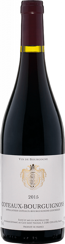 Вино Boisseaux-Estivant Coteaux Bourguignons AOC Organic 2019 г. 0.75 л