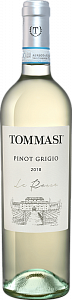 Белое Полусухое Вино Le Rosse Pinot Grigio delle Venezie 2020 г. 0.75 л