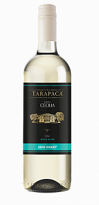 Белое Полусладкое Вино Vina Tarapaca Santa Cecilia Semi Sweet White 0.75 л