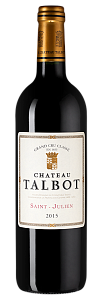 Красное Сухое Вино Chateau Talbot 2015 г. 0.75 л