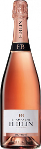 Розовое Брют Шампанское H. Blin Brut Rose 0.75 л