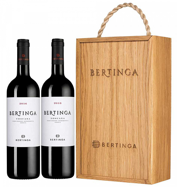 Вино Bertinga 2016 г. 0.75 л 2 шт.