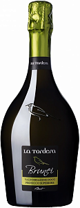Белое Брют Игристое вино Valdobbiadene Prosecco Superiore DOCG Brunei La Tordera 0.75 л