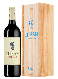 Вино Citran Bordeaux Superieur 0.75 л Gift Box