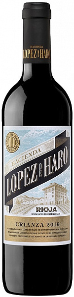Вино Hacienda Lopez de Haro Crianza 2019 г. 1.5 л