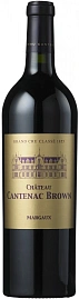 Вино Chateau Cantenac Brown Grand Cru Classe Margaux AOC 2004 г. 0.75 л