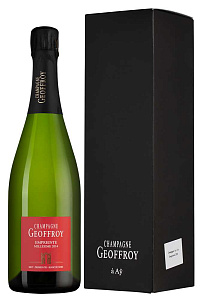 Белое Экстра брют Шампанское Geoffroy Empreinte Brut Premier Cru 2015 г. 0.75 л в подарочной упаковке