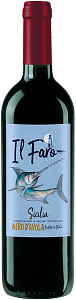 Красное Сухое Вино Il Faro Nero d'Avola Sicilia 0.75 л