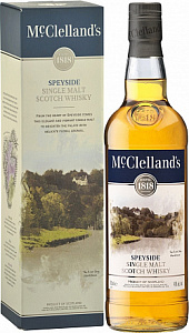 Виски McClelland's Speyside 0.7 л Gift Box