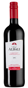 Красное Полусухое Вино безалкогольное Vina Albali Cabernet Tempranillo 2019 г. 0.75 л