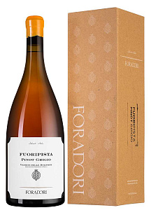 Белое Сухое Вино Fuoripista Pinot Grigio Vigneti delle Dolomiti 2021 г. 1.5 л Gift Box