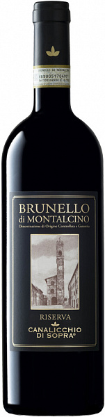 Вино Brunello di Montalcino Canalicchio di Sopra Riserva 2010 г. 0.75 л