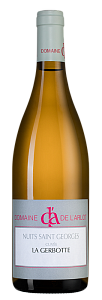 Белое Сухое Вино Nuits-Saint-Georges Cuvee La Gerbotte 2018 г. 0.75 л