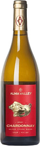 Белое Сухое Вино Alma Valley Chardonnay 0.75 л