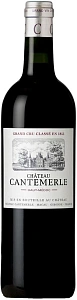 Красное Сухое Вино Chateau Cantemerle 1974 г. 0.73 л