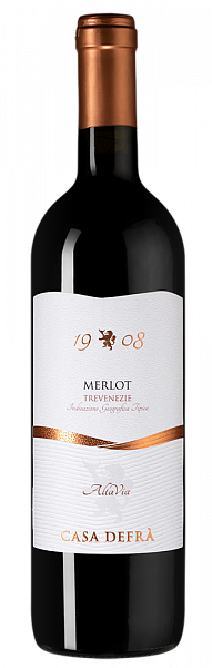 Вино Casa Defra Merlot 2020 г. 0.75 л
