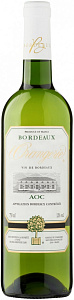 Белое Сухое Вино Chateau de l'Orangerie Bordeaux Blanc 0.75 л