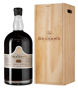 Красное Сладкое Портвейн Graham's 40 Year Old Tawny Port 2014 г. 4.5 л Gift Box