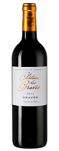 Красное Сухое Вино Chateau des Graves Rouge 2014 г. 0.75 л