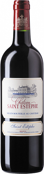 Вино Chateau Saint-Estephe 2015 г. 0.75 л