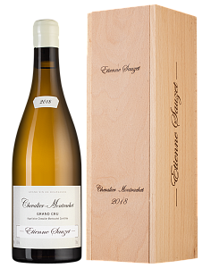 Белое Сухое Вино Chevalier-Montrachet Grand Cru 2018 г. 0.75 л Gift Box