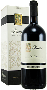 Красное Сухое Вино Parusso Barolo Perarmando 1.5 л Gift Box