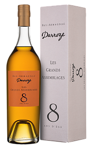 Арманьяк Bas-Armagnac Darroze Les Grands Assemblages 8 Ans d'Age 2012 г. 0.7 л Gift Box