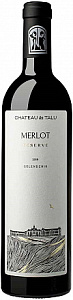 Красное Сухое Вино Chateau de Talu Merlot Reserve 2019 г. 0.75 л