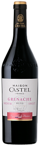 Красное Полусладкое Вино Grenache Pays d'Oc IGP Maison Castel 0.75 л