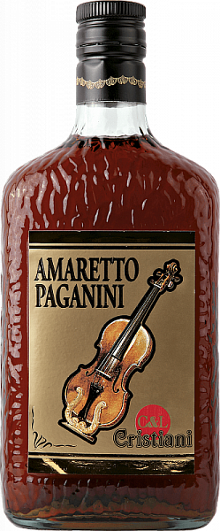 Ликер ореховый Liqueur Amaretto Paganini Cristiani 0.7 л